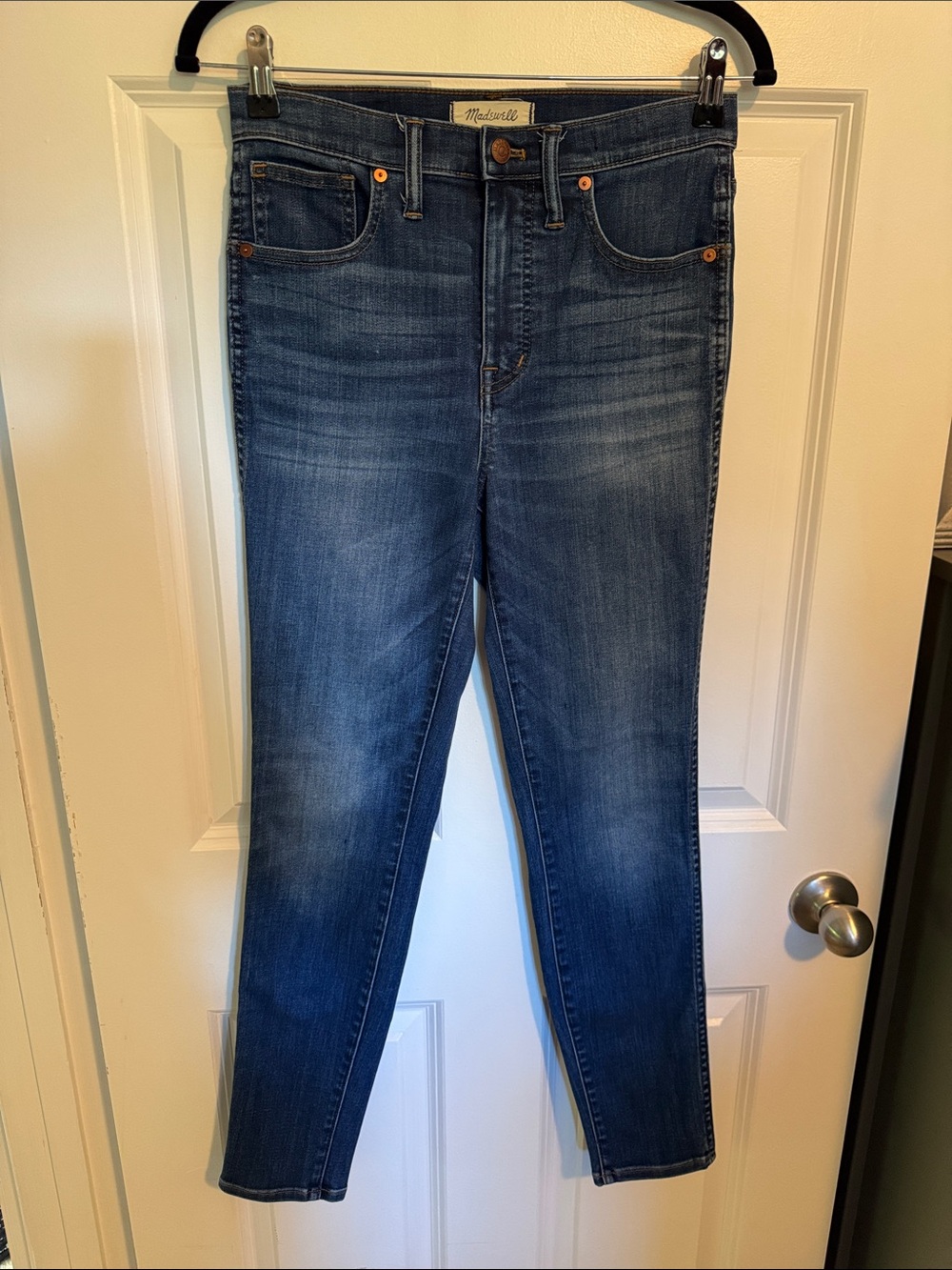 Madewell Skinny Jeans - Dark Blue Wash